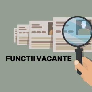 Anunț! Concurs pentru funcția de specialist principal în domeniul achizițiilor publice