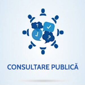 Anunț, privind organizarea consultărilor publice a proiectelor de decizii la sedinta din 06.05.2026